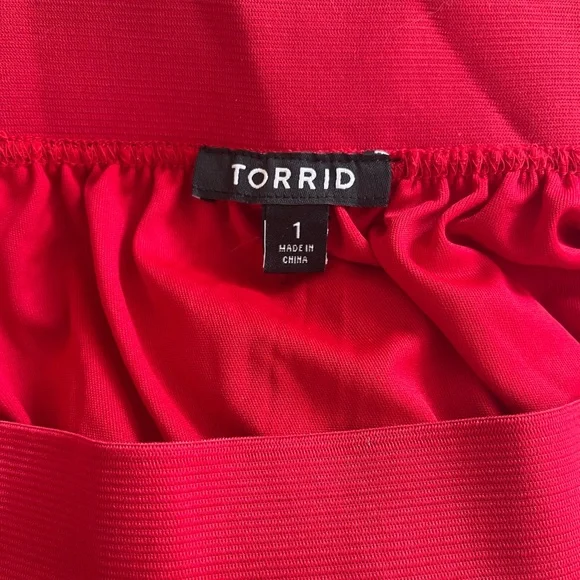 Red Tulle Circle Skirt — Torrid - Picture 3 of 3